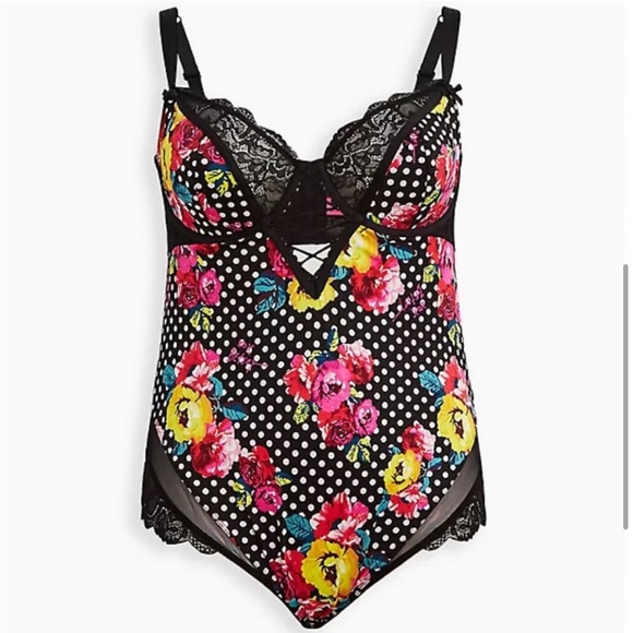 NWOT Discontinued Torrid & Betsey Johnson bodysuit - Picture 7 of 13